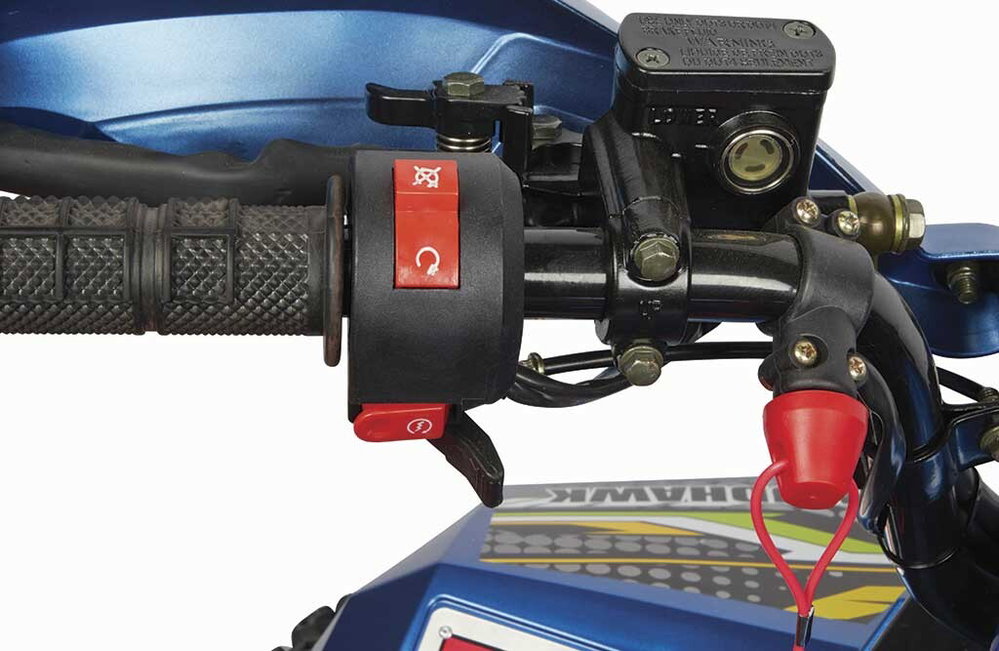 Kinderquad Mudhawk 110cm³, blau