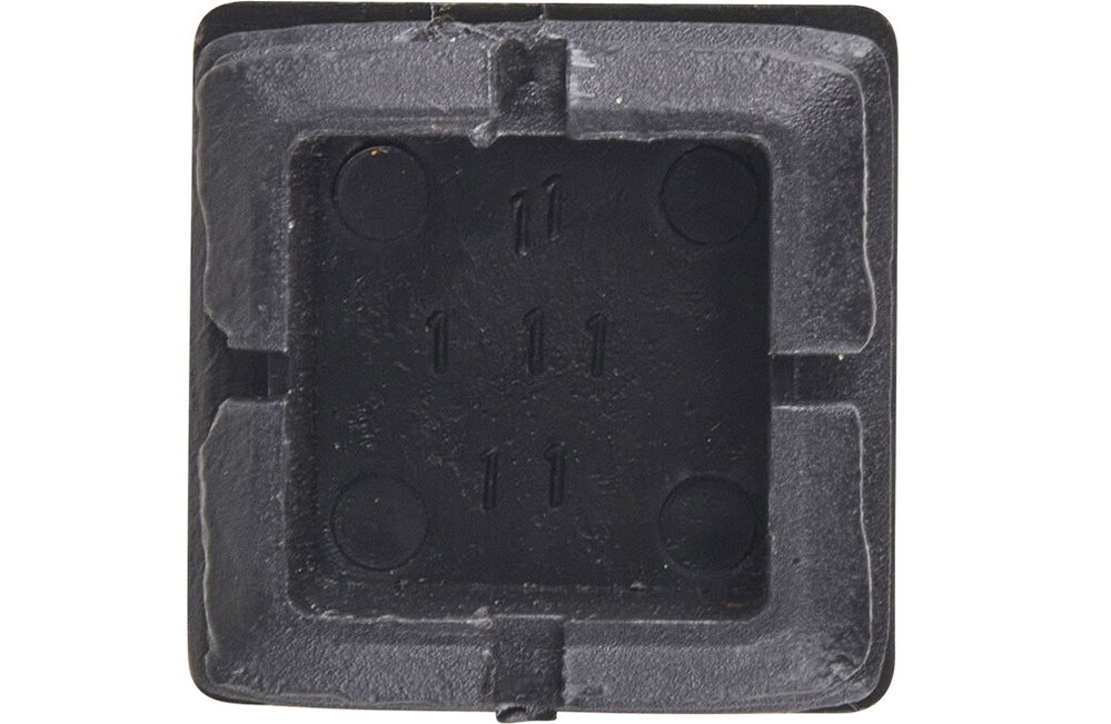 Quadratischer Gummistopfen