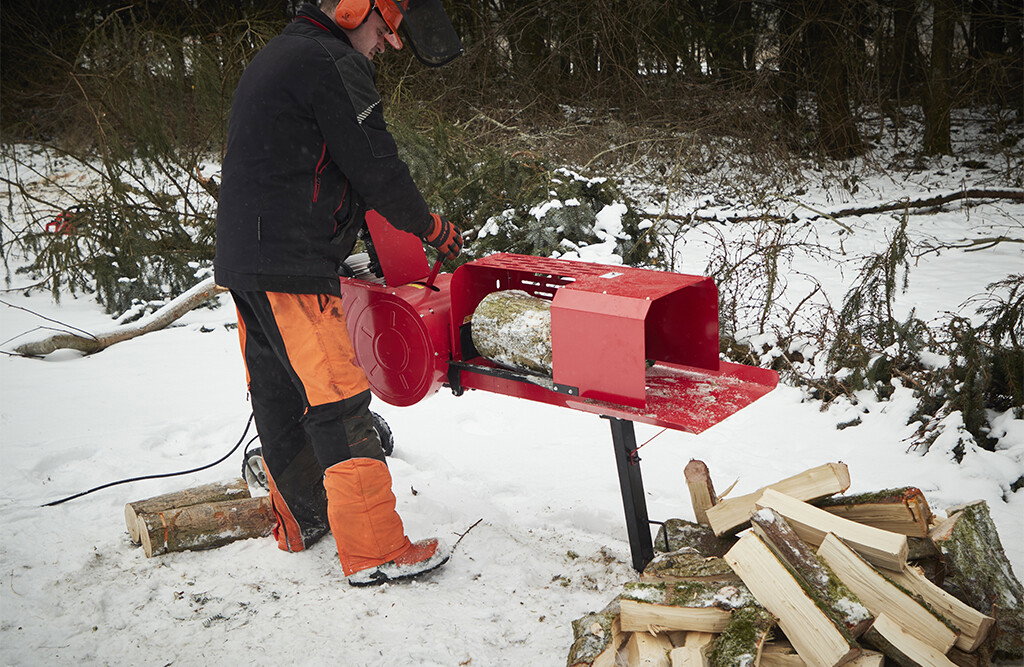 Elektrischer Turbo-Holzspalter 8T 230V mit Untergestell | CORE