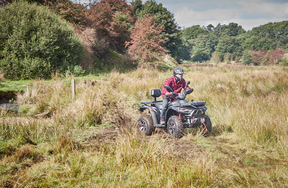 Linhai Promax Quad 500-2D EFI 4x4, T3b Straßenzulassung