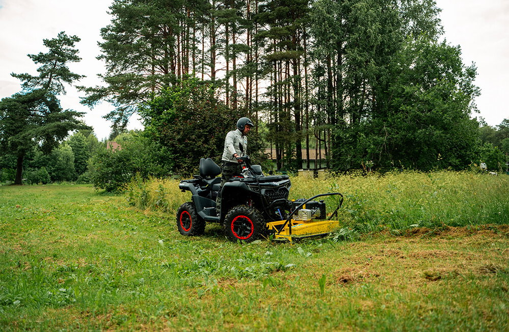 ATV-Frontmäher für Gestrüpp, 120 cm, 10,5 PS | Iron Baltic