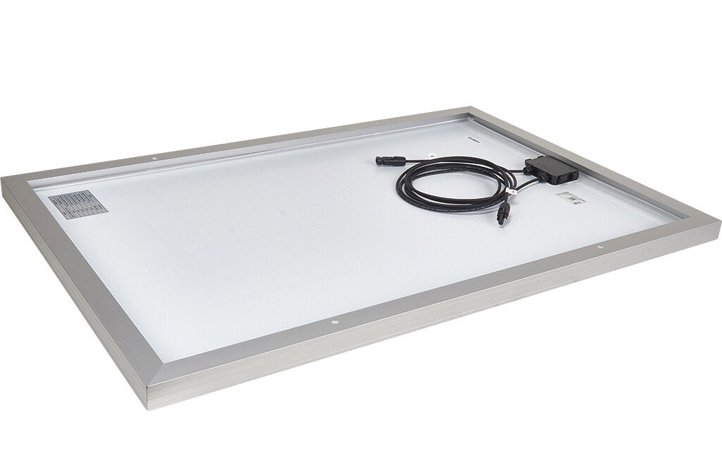 AKO Weidezaun Solarmodul mit Laderegler, 100W