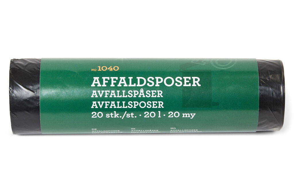 Abfallbeutel mit Kordelzugverschluss, 20 Liter