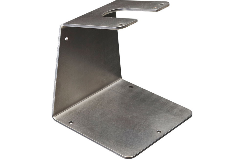 Abfüllhalter für Saftbeutel, Edelstahl