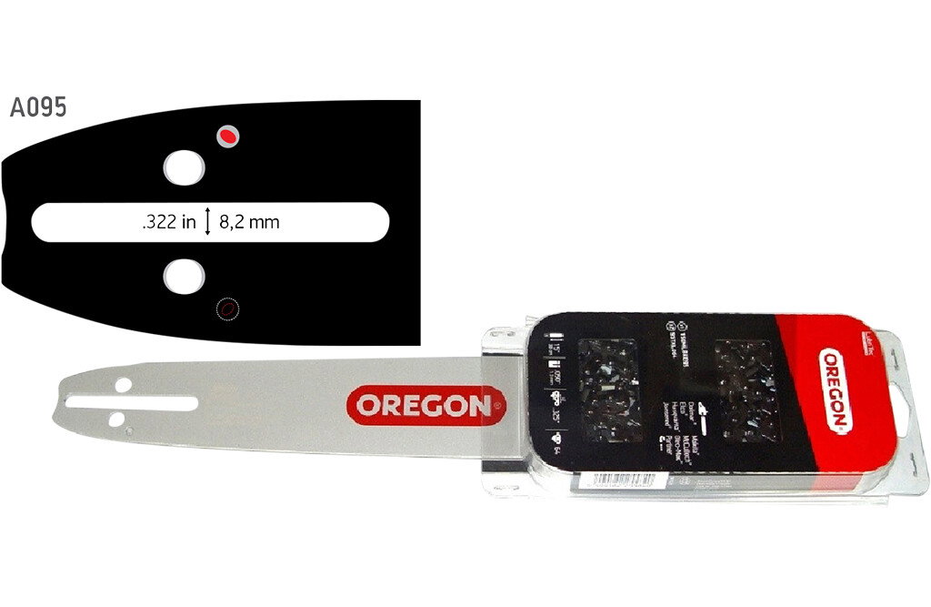 Oregon Schwert und Kette, 18"