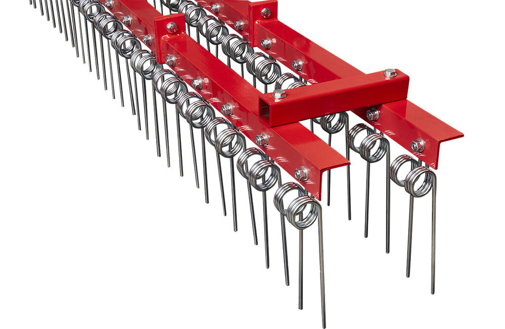 Rechen für Traktor 232cm, Hofegge, Traktorrechen mit 3-Punkt Aufnahme