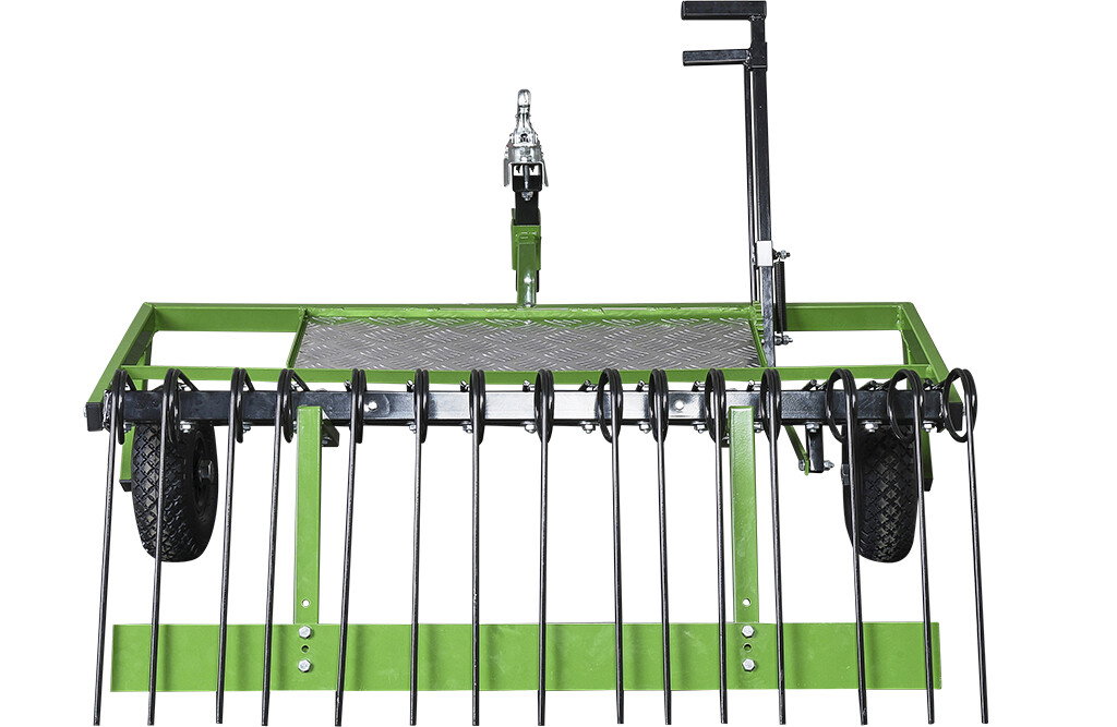 Hofrechen mit Planierschild für ATV & Rasentraktor 106 cm | Agriquad