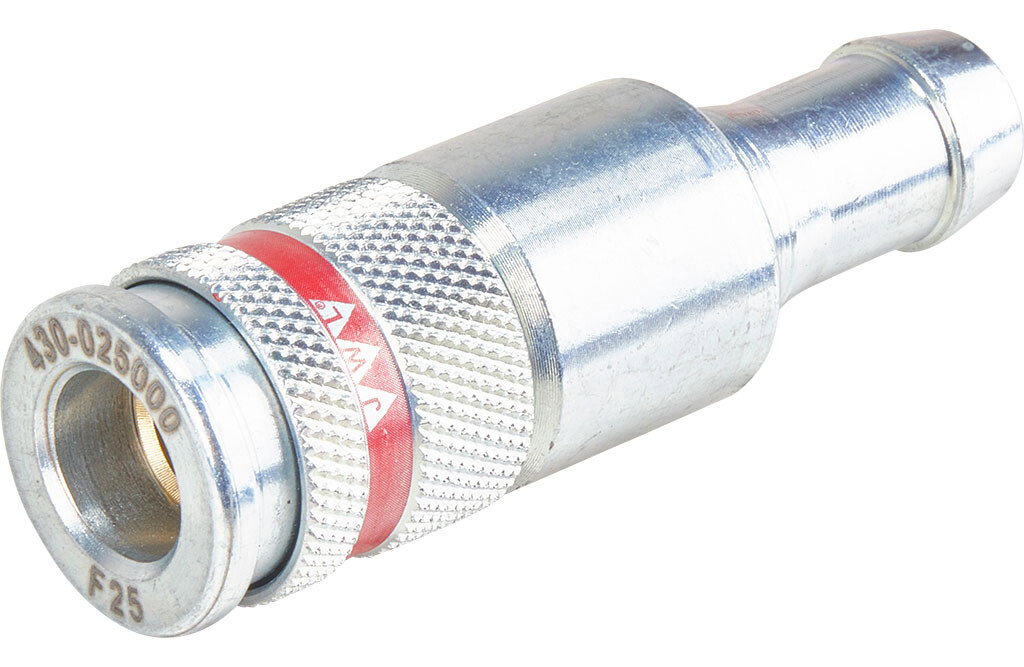 JWL Euro-Kupplung 1/2" mit Schlauchanschluss
