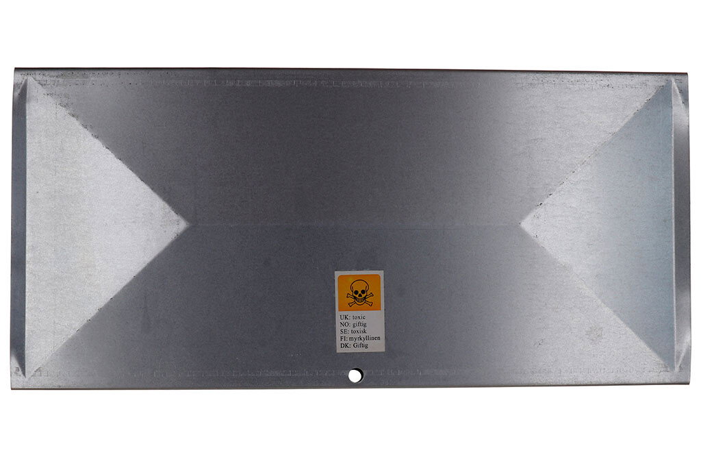 Ratten Kderbox 42x20x12cm, aus verzinktem Stahl