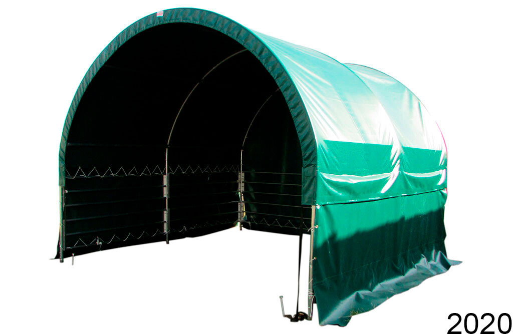 Windschutznetz-Set 300 g/m², für Weidezelt 3x3 m 