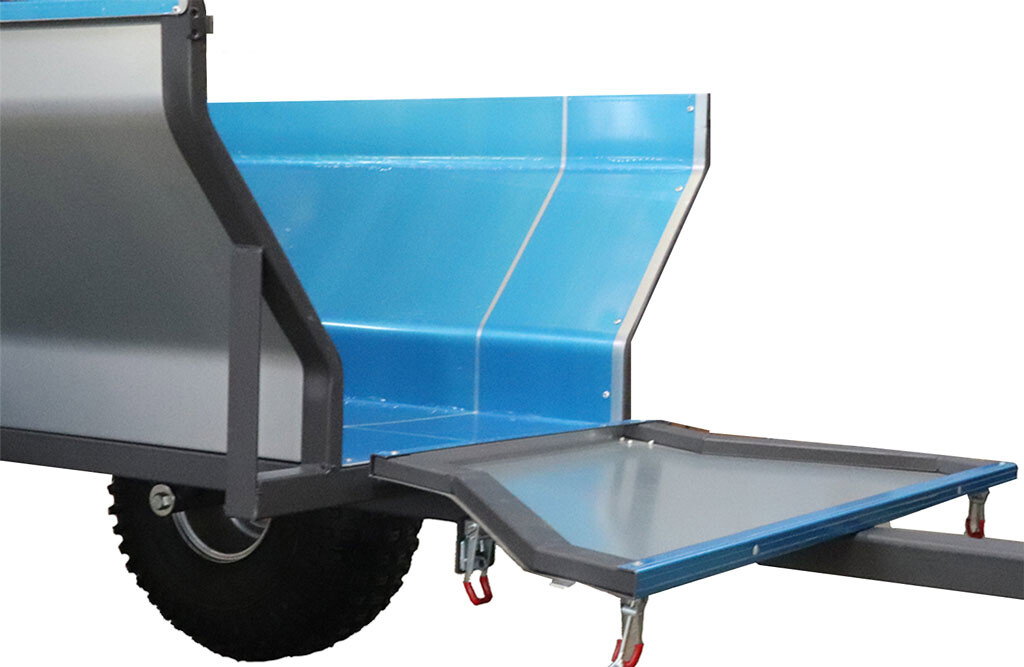 Kippanhänger 500kg für Quad ATV & Rasentraktor