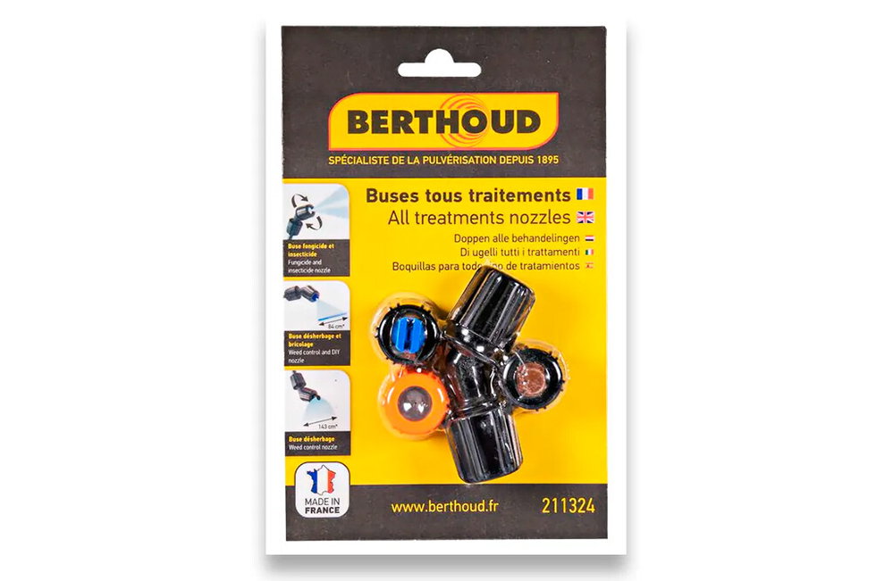 Berthoud-Flatterdüsensatz