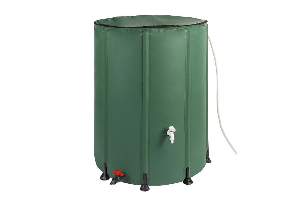Regenspeicher 750 Liter mit Hahn, Regenwasserspeicher