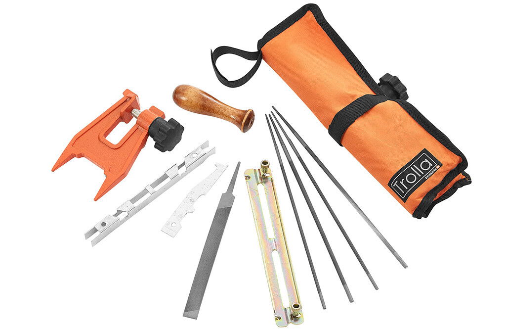 Dateiset mit Waldschraubstock