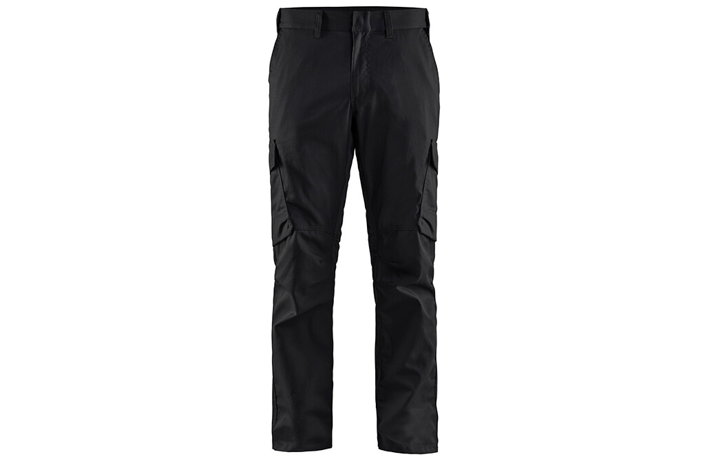 Blåkläder Stretch-Hose, industriell, schwarz-rot