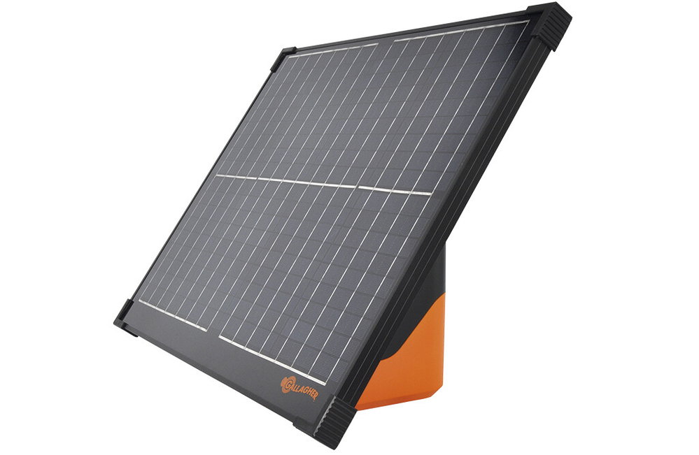 Gallagher Solar-Weidezaungerät S400, mit 2x Akkus