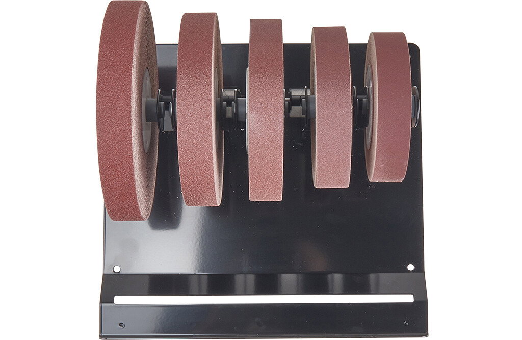 Schleifpapierhalter mit 5x Rollen Schleifpapier