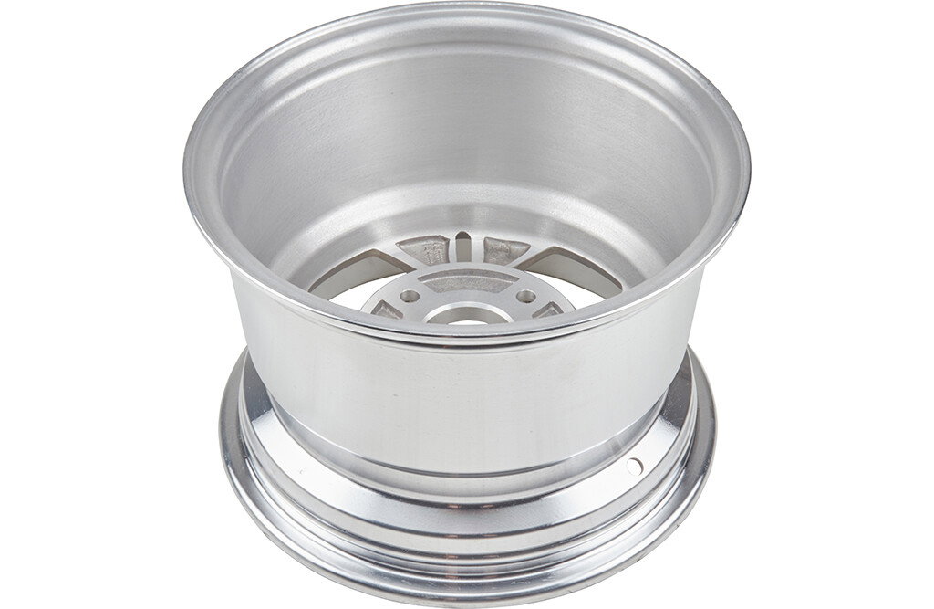 Leichtmetallrad, hinten - silber
