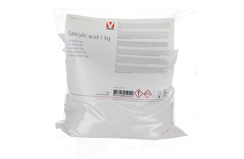 Salicylsäure Pulver für die Klauenpflege, 1 kg