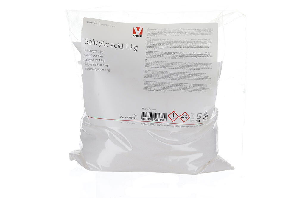 Salicylsäure Pulver für die Klauenpflege, 1 kg