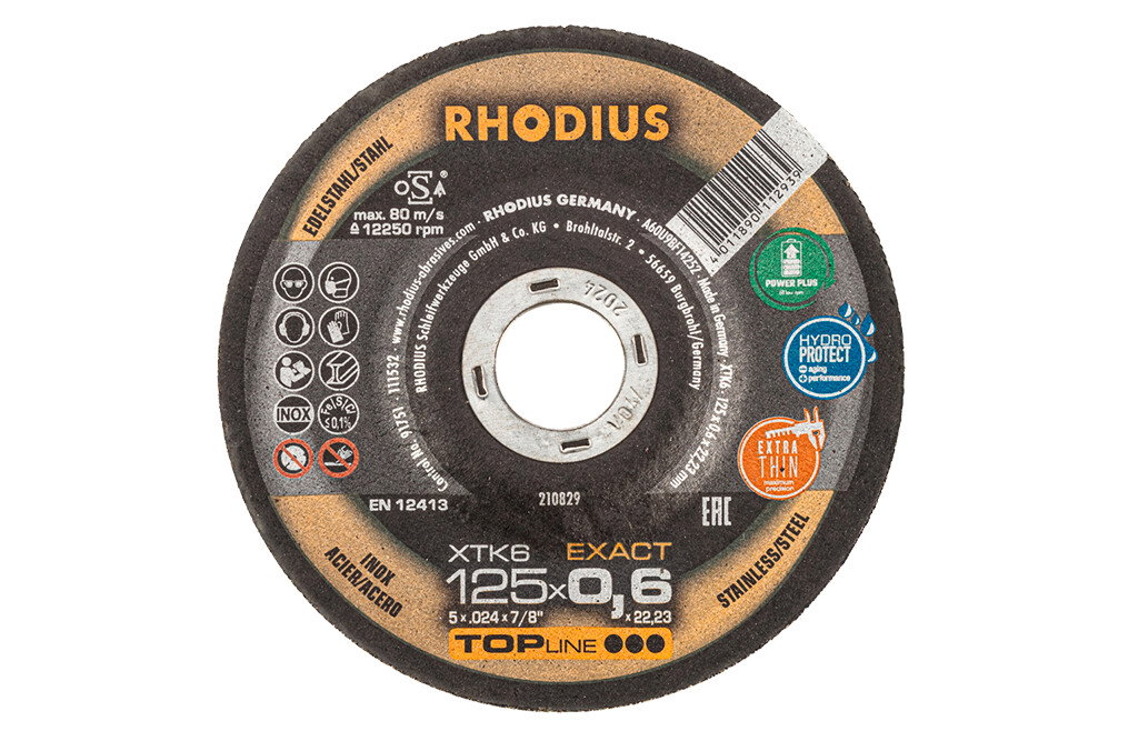 Rhodius Trennscheiben, 125x0,6 - 10 Stück