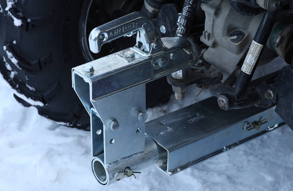 Schneefräse für Quad & ATV 125 cm, 14 PS, Elektrostart
