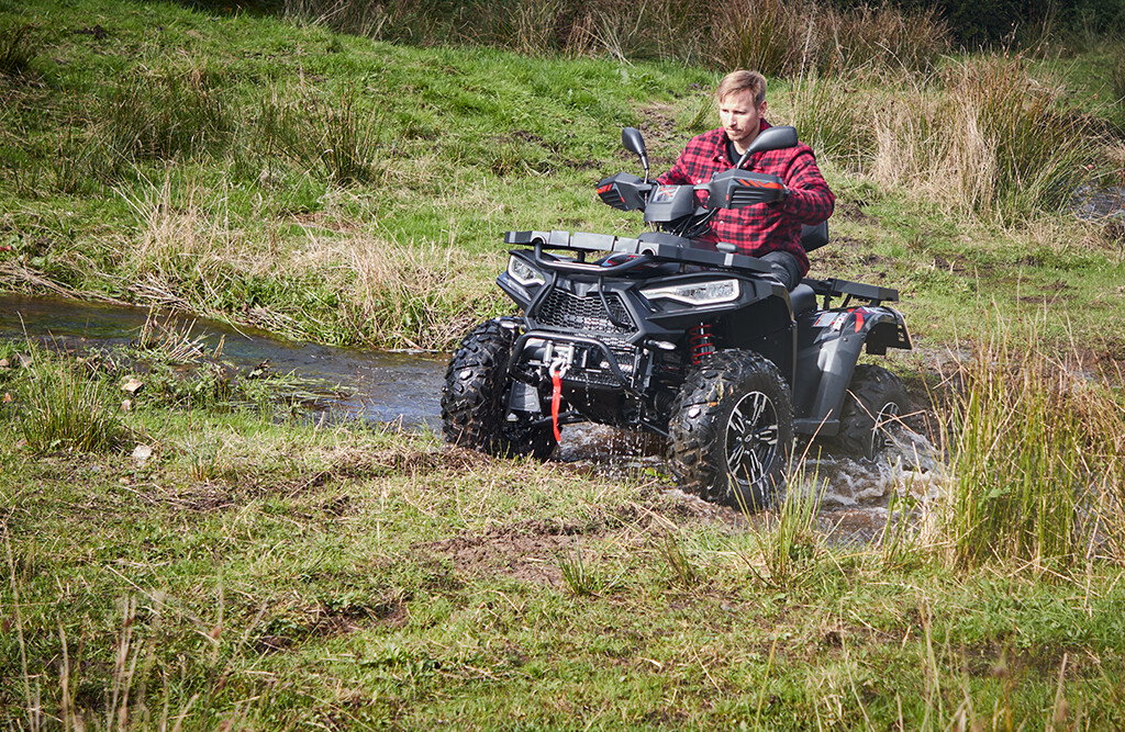 Linhai Promax Quad 500-2D EFI 4x4, T3b Straßenzulassung