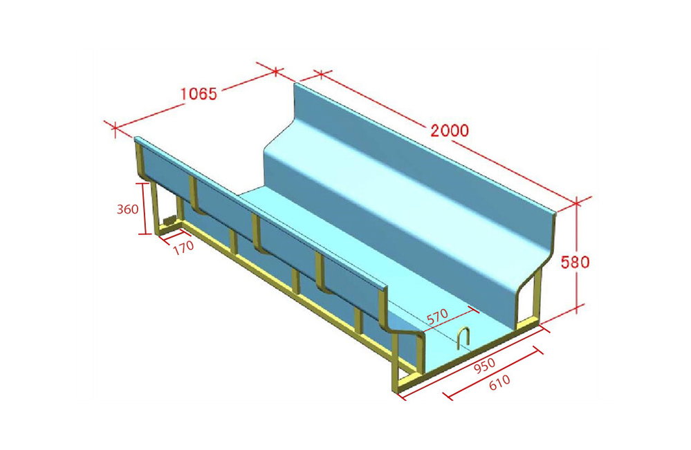 Pritsche für Forsttrailer 