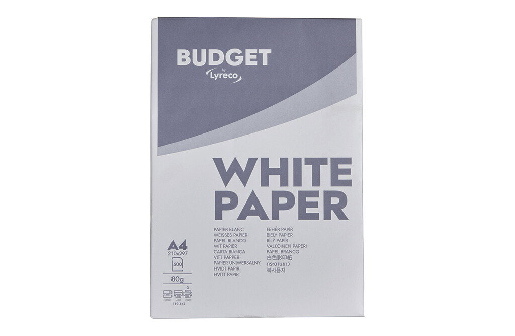 Kopierpapier, A4. 500 Blatt