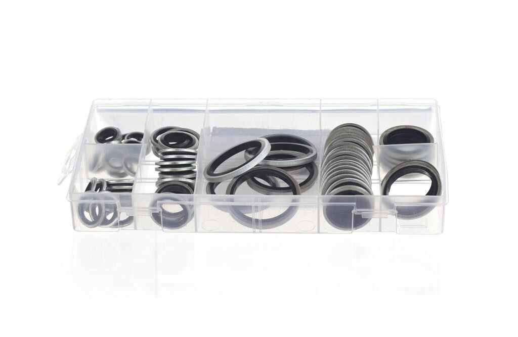 81x Dowty-Dichtungen, Dichtungssortiment