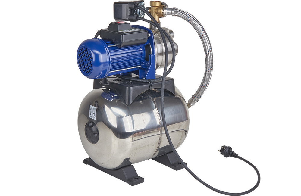 Edelstahl Hauswasserwerk 1200W 230V 50Hz, 3700l/h