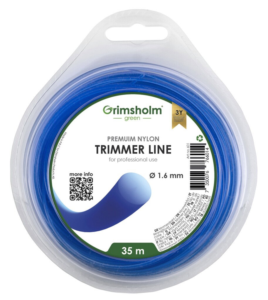 Grimsholm Trimmerfaden, 1,6 mm - 35 m