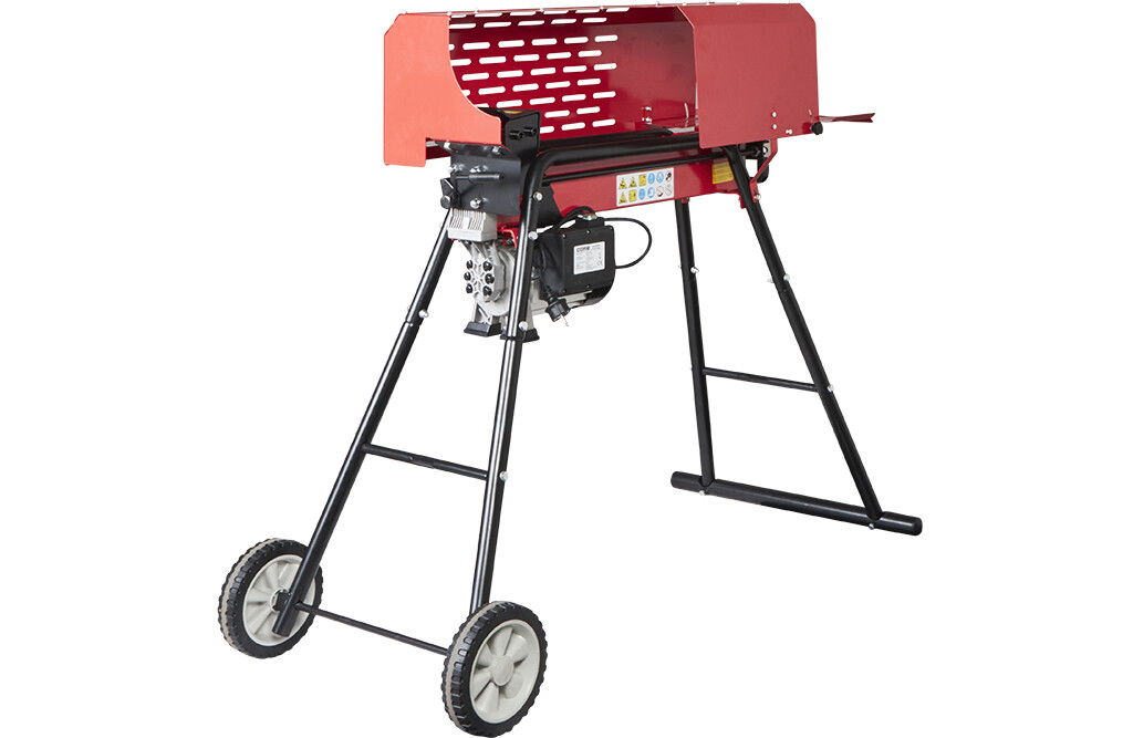 Elektrischer Holzspalter 7 t 230 V, mit Untergestell