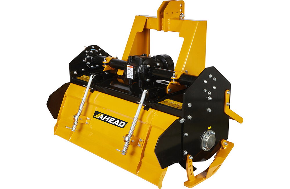 Bodenfräse 130 cm AHEAD JRTA130, für Traktor, Kat. 2 + 3 Dreipunkt
