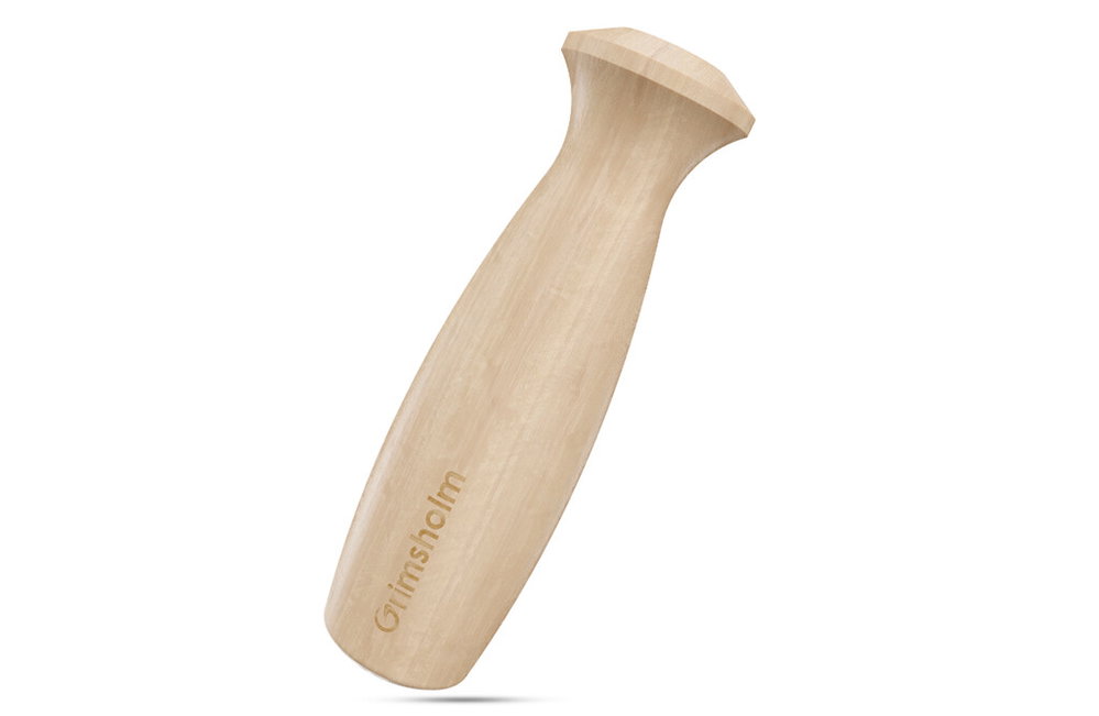 Grimsholm Feilengriff mit Holzschaft