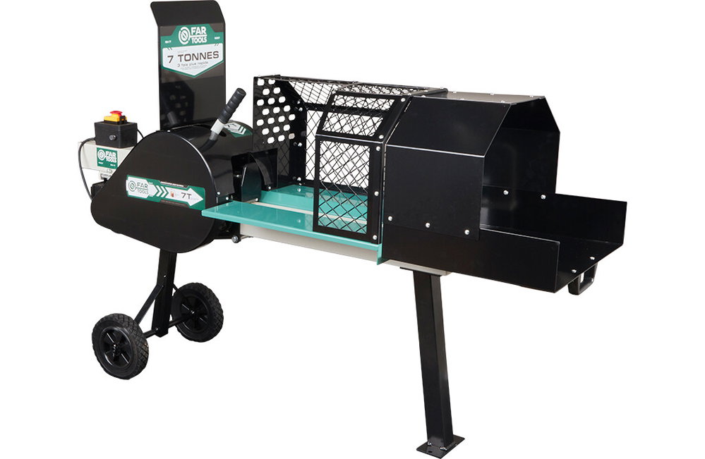 FBH 7T Elektro-Holzspalter mit Untergestell, 7 t, 230 V | Fartools