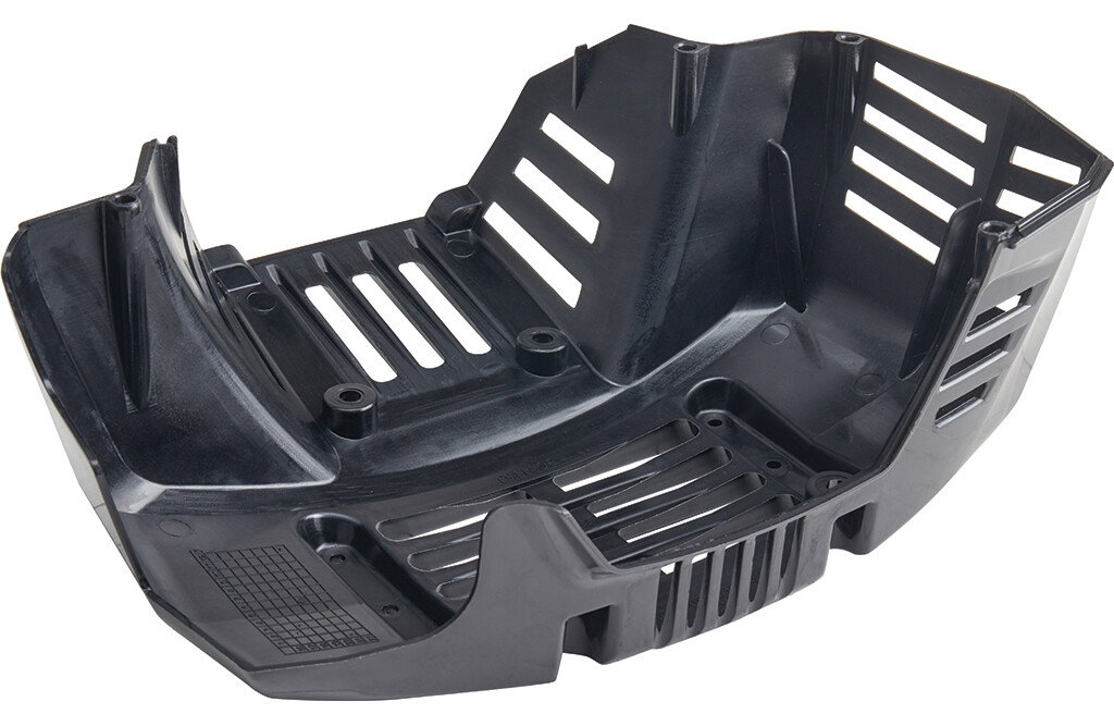 Abdeckung unter Motor