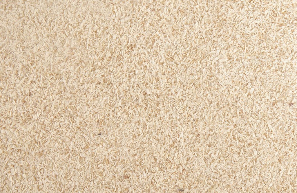 Sägespäne, fein, volle Palette