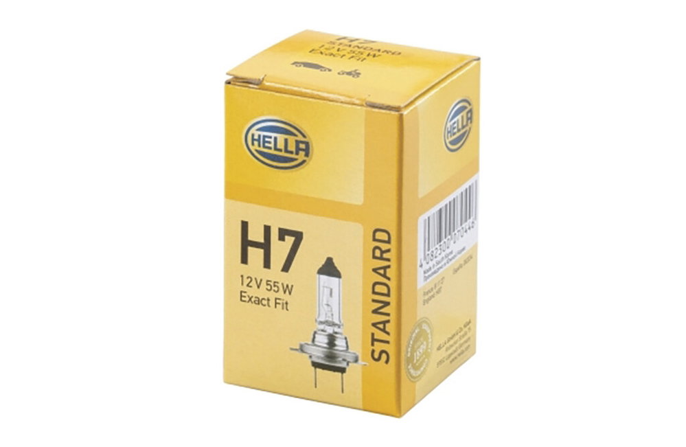 Hella Autolampe H7, 12V, 55W