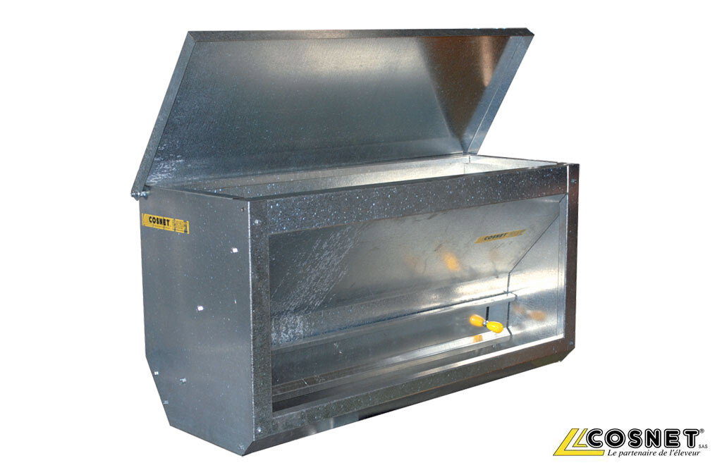 COSNET Kälberfutterautomat 220 Liter, Kraftfutterautomat