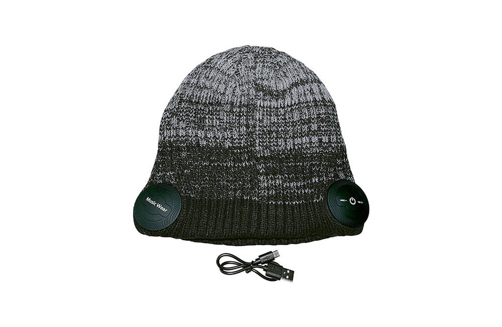 Strickmütze m/Bluetooth
