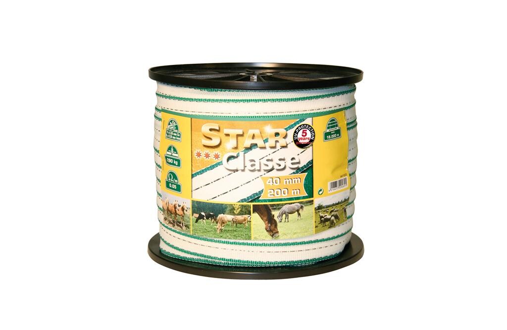 Kerbl Weidezaunband 200 Meter 40 mm breit 