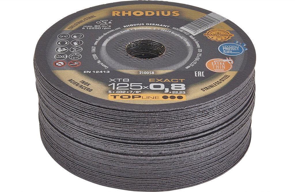 Rhodius Trennscheiben, 125x0,8 - 50 Stück