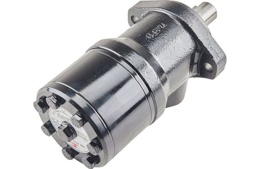 Gebogener Motor
