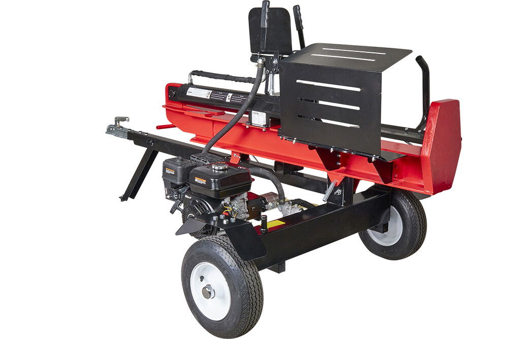Benzin Holzspalter 22 t 196 cm³, stehend liegend