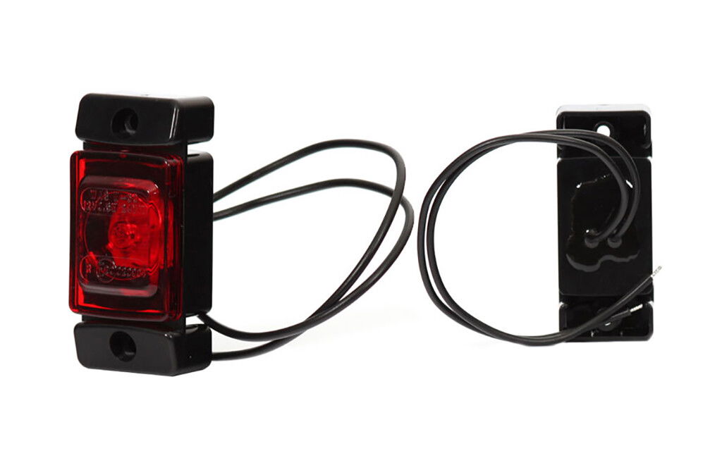 LED-Schlussleuchte, 1xLED, 12V/24V, inkl. 22cm Kabel