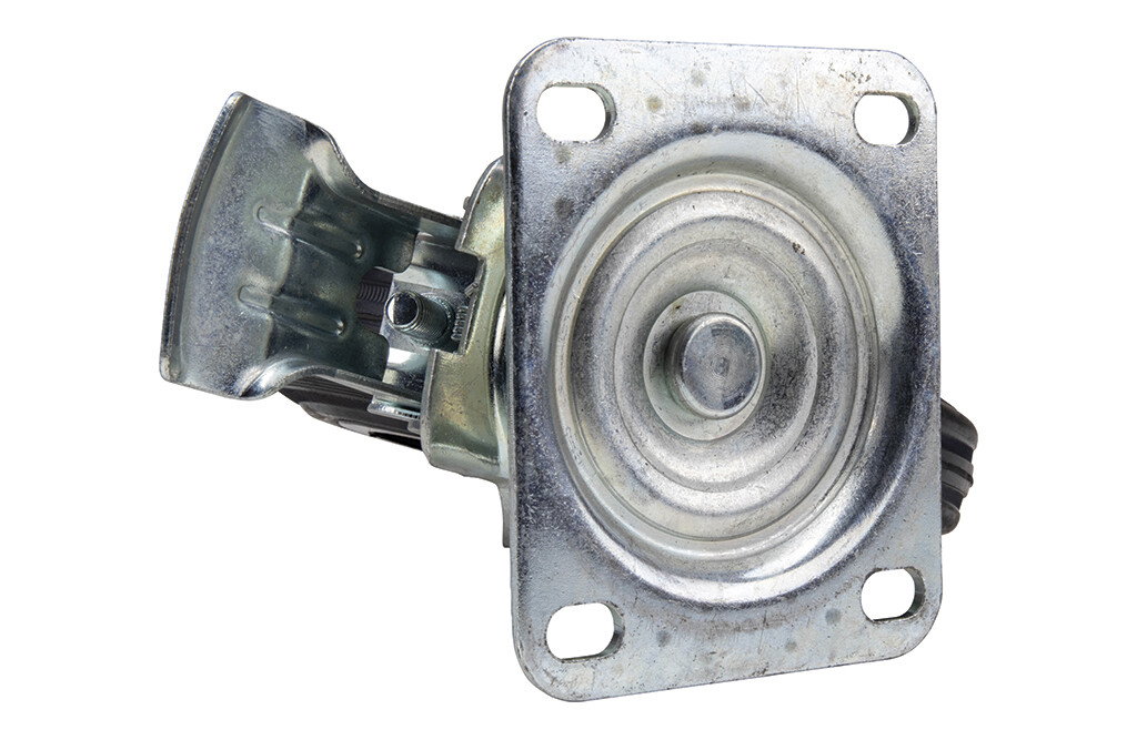 Schwenkbares Rad, 8" - mit Bremse