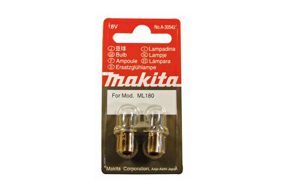 Taschenlampenglühlampen, 18 V
