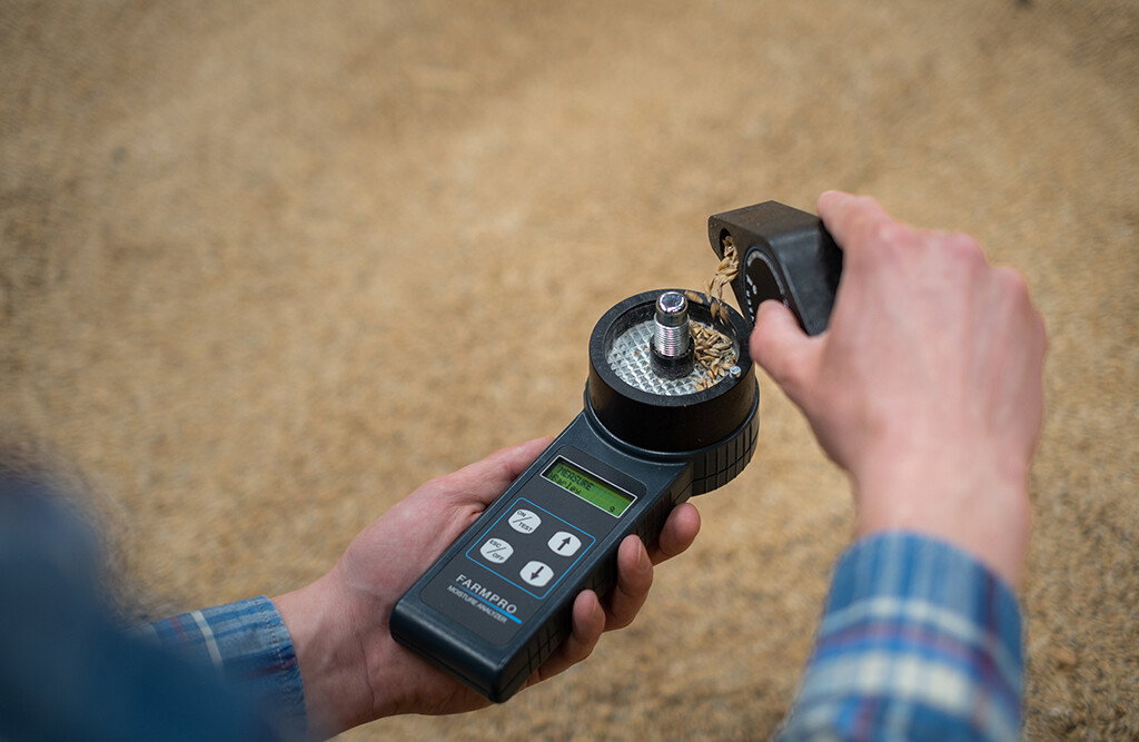 Getreide Feuchtigkeitsmessgerät FARMPRO mit Mahlwerk