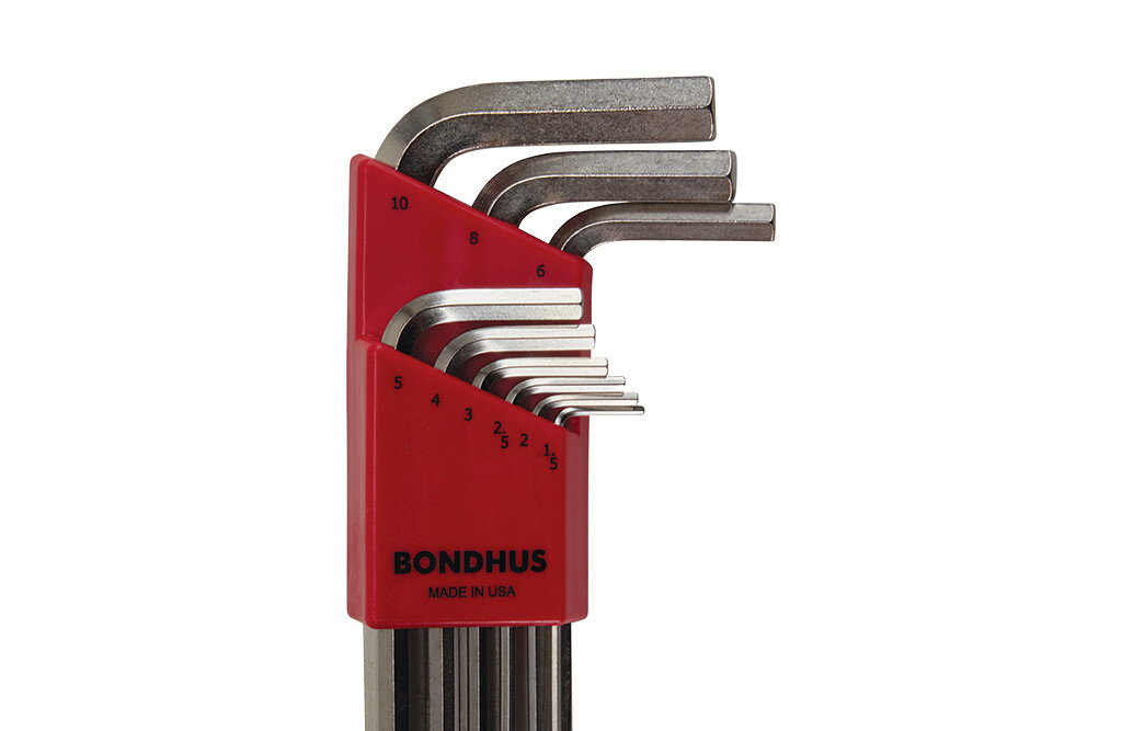 Bondhus Innensechskantschlüssel lang, 9er Set